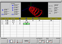 C12 Automatic CNC coiling machine for compression, torsion and extension springs