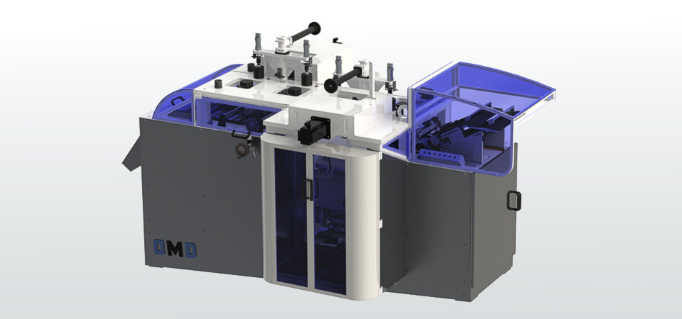 Machines realized for chamfering compression spring ends